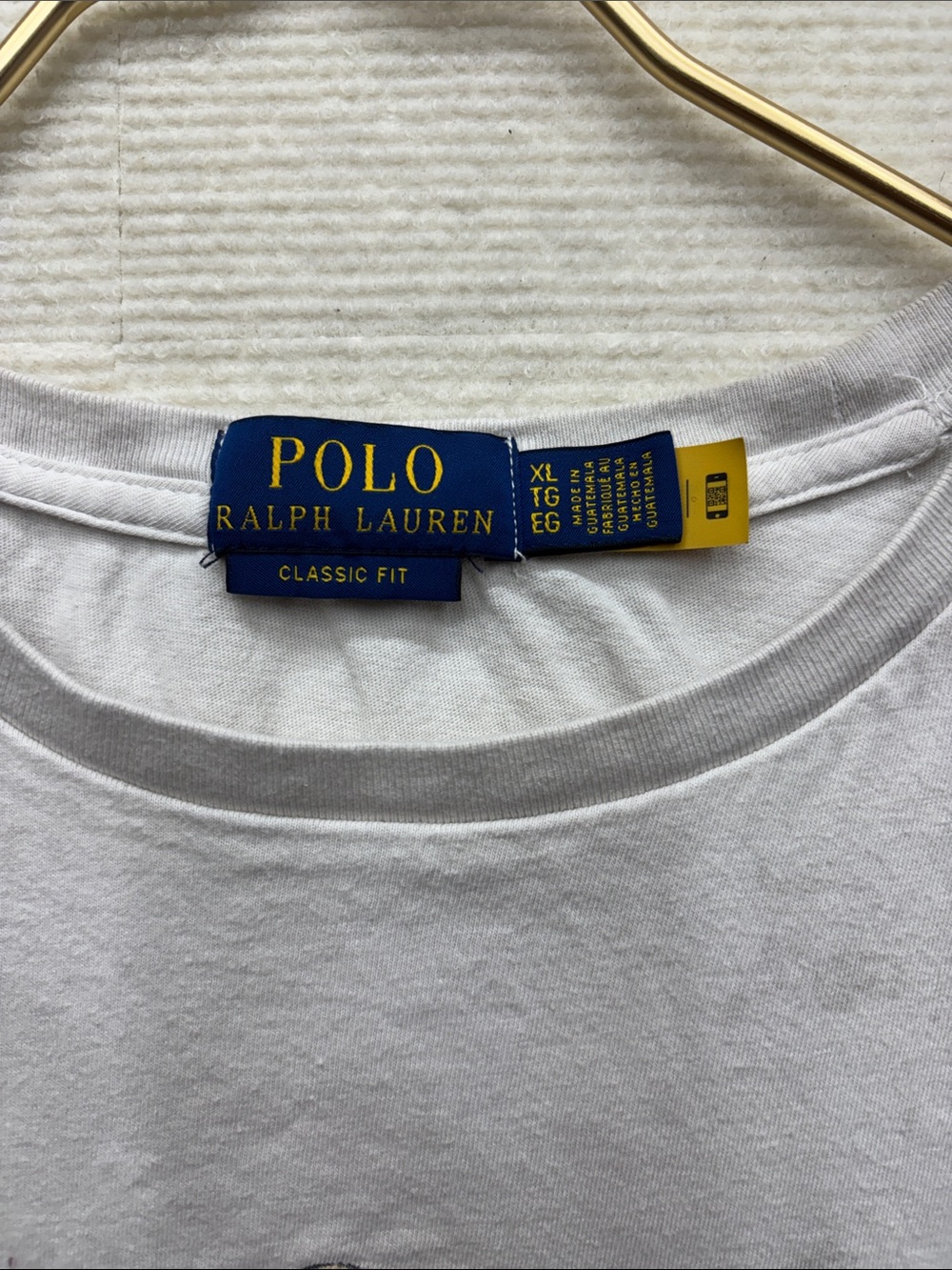 Polo by Ralph Lauren White Polo Bear on Short Sleeve Tee - Picture 2 of 12